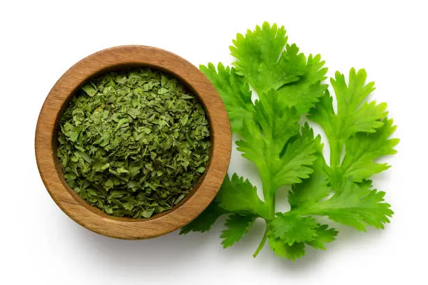 Dried Corriander Leaves