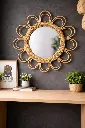 Golden Sunburst Mirror