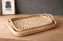 Rattan Elegance Tray