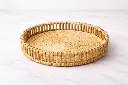 Rattan Spiral Elegance Tray