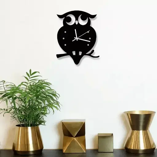 Owl Wall Clock