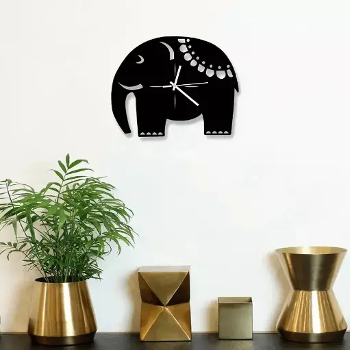 Elephant Wall Clock